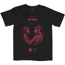 Pvris, Tričko Lovers, Unisex, Čierna