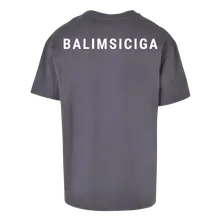 Šorty, Tričko BALIMSICIGA, Muž, Tmavošedá