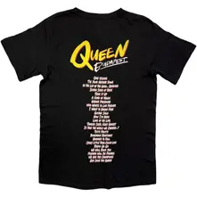 Queen – Budapest Setlist (Čierna) (Tričko)