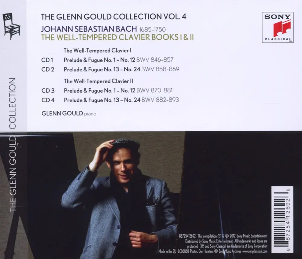 Glenn Gould Plays Bach: the Well-Tempered Clavier Books I & Ii, Bwv 846-893