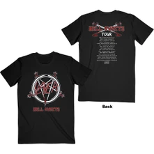 Slayer, Tričko Hell Awaits Tour, Unisex, Čierna