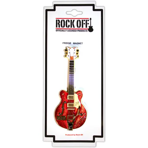 Fridge Magnet: Mathew Street Rust Guitar