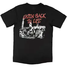 Unisex T-Shirt: Eaten Back To Life (Black) (Back Print) thumbnail