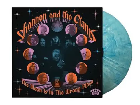 Shannon & The Clams – Vinyl THE MOON IS IN THE WRONG PLACE (Transparent Blue Vinyl)