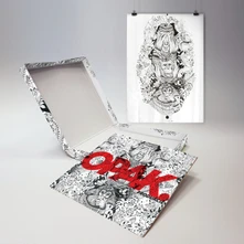 CD Produkcie (limitovaná edícia s ilustráciou vytlačenou na látke vo formáte A2)