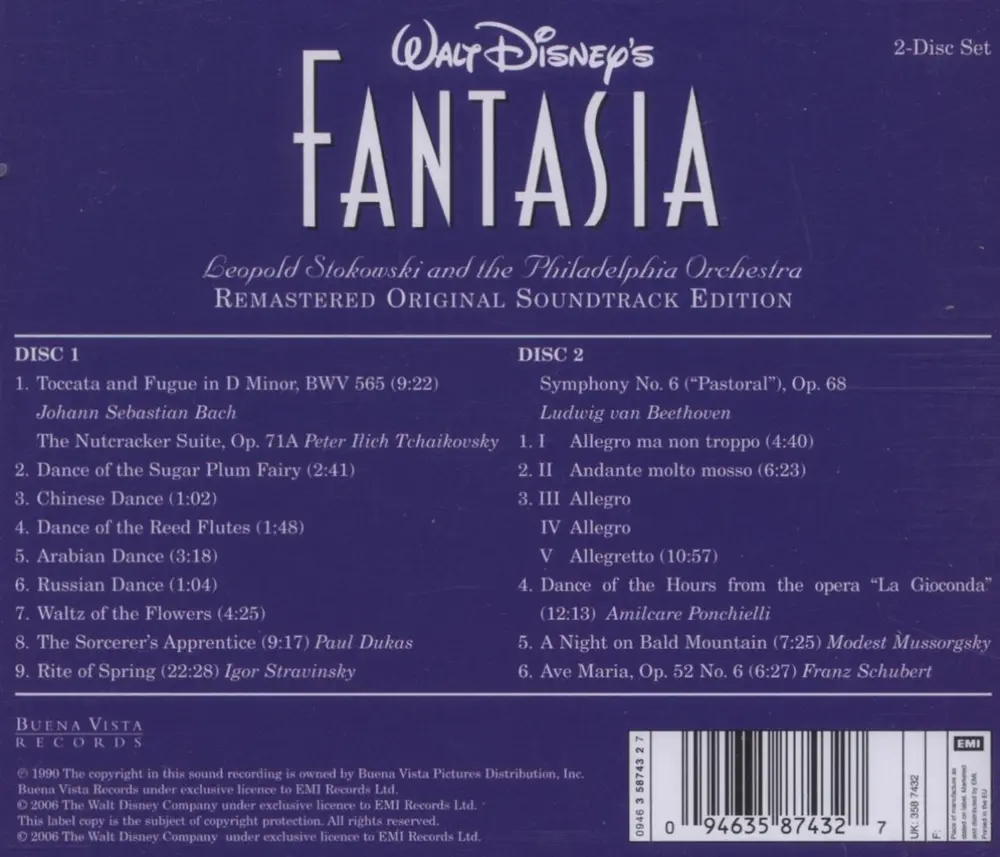 Leopold Stokowski – FANTASIA (CD)