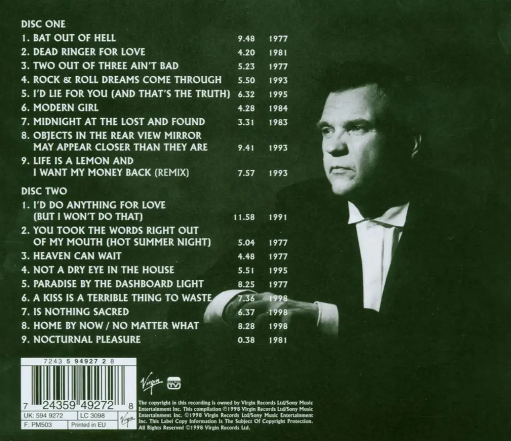 Meat Loaf – VERY BEST OF (2003) (CD)