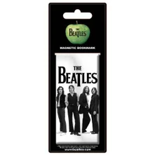Magnetka Magnetic Bookmark: White Iconic Image