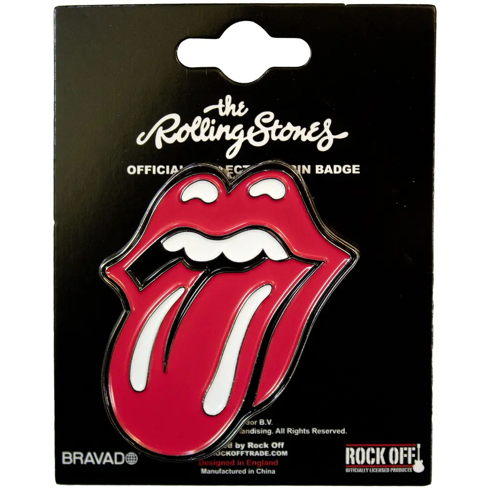 The Rolling Stones – Classic Tongue Large (Odznak)