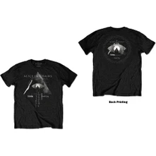 Alice In Chains, Tričko Fog Mountain, Unisex, Čierna