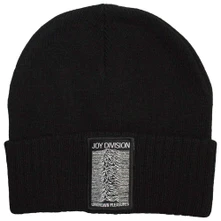 Joy Division, Čapica Unknown Pleasures, Unisex, Čierna