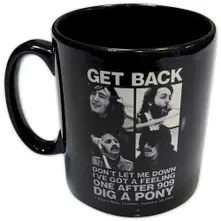 Unboxed Mug: 3 Savile Row (Black) thumbnail
