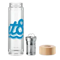 Drinkware – Glass bottle with tea infuser (Bottle)