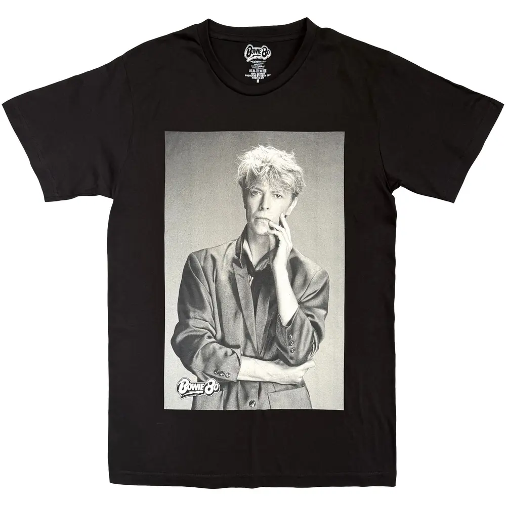 David Bowie – B&W Portrait (Čierna) (Tričko)