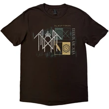 Tričko Unisex T-Shirt: Even In Arcadia Symbols (Brown)