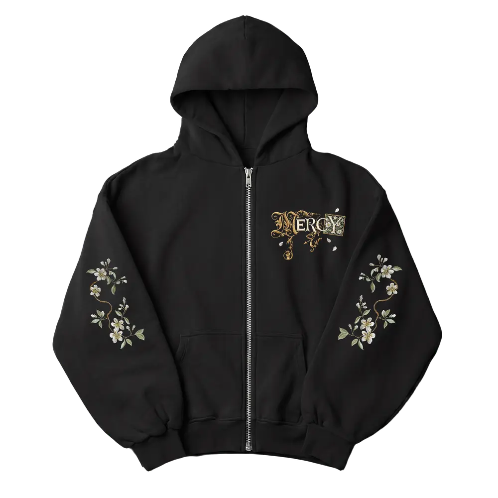 Flower Boy Zip Hoodie