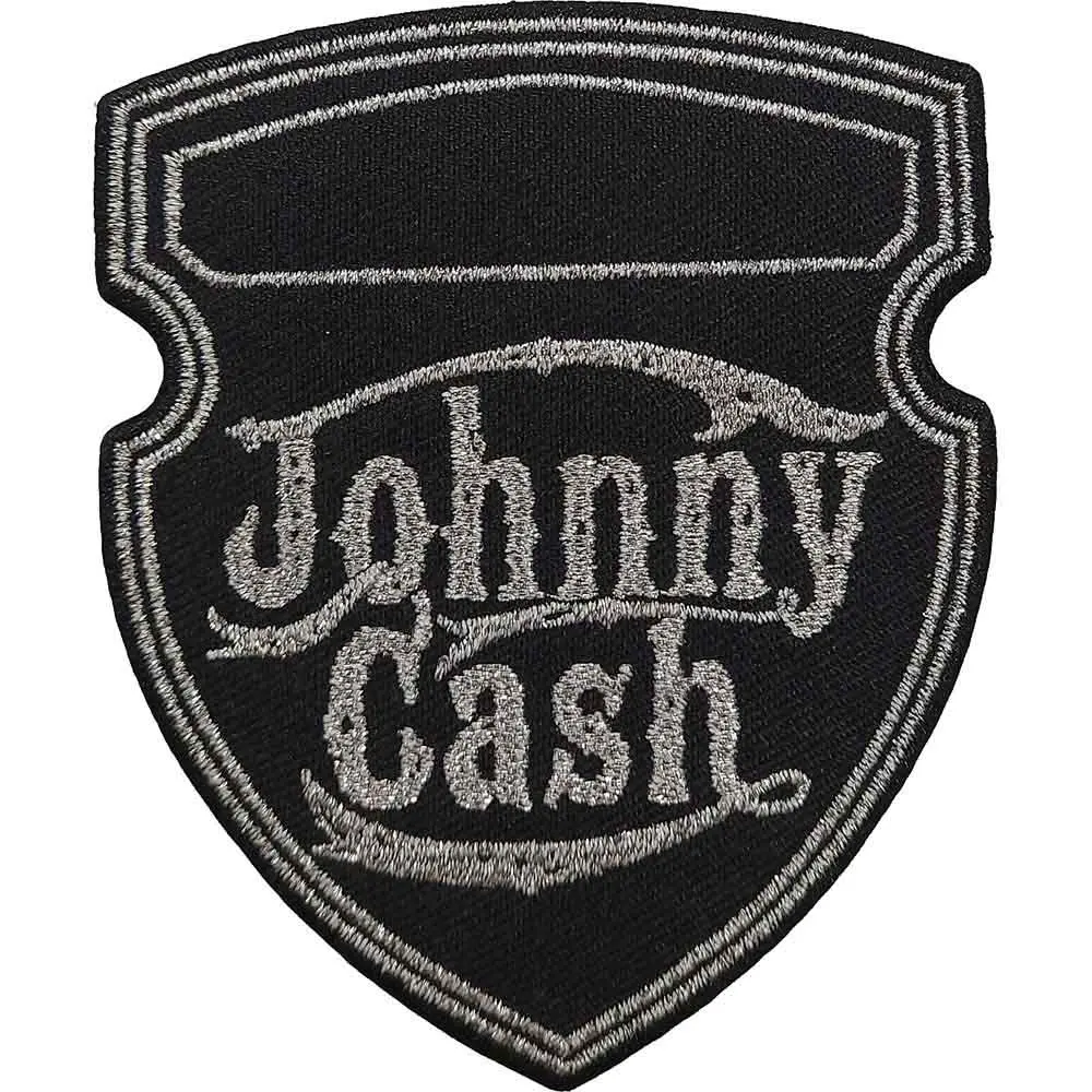 Johnny Cash – Metallic Shield (Nažehlovačka)