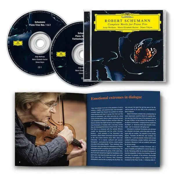 Antje Weithaas – SCHUMANN: COMPLETE WORKS FOR PIANO TRIO (CD)