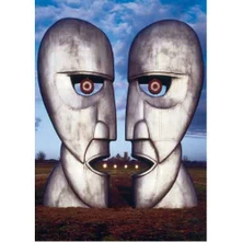 Pohľadnica Postcard: The Division Bell Metal Heads