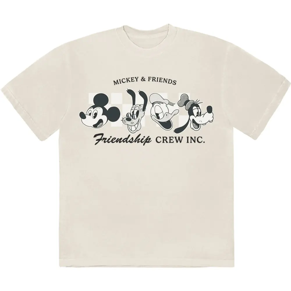 Mickey Mouse – MM Friendship Crew Inc (Naturel) (T-shirt)