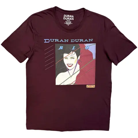 Unisex T-Shirt: Rio (Maroon Red)