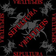 Sepultura, Šatka Logo, Unisex, Čierna