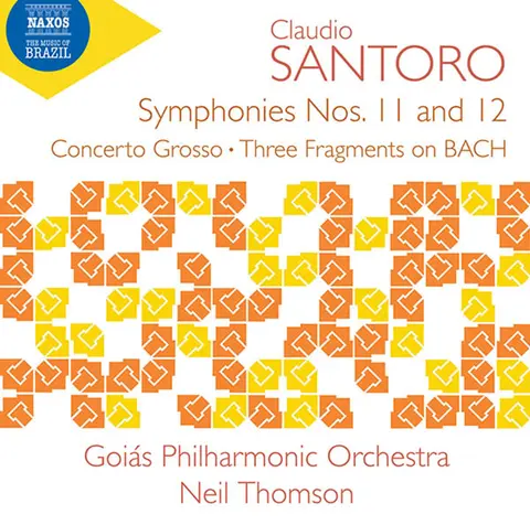 SANTORO: SYMPHONIES NOS. 11 & 12/CONCERTO GROSSO/THREE FRAGMENTS ON BACH