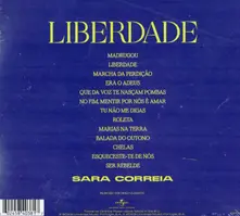 Sara Correia – CORREIA, SARA - LIBERDADE (CD)