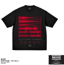Unisex T-Shirt: Wow Waves (Black) thumbnail