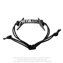 Metallica – Classic Logo (Wrist Strap) (Náramok)