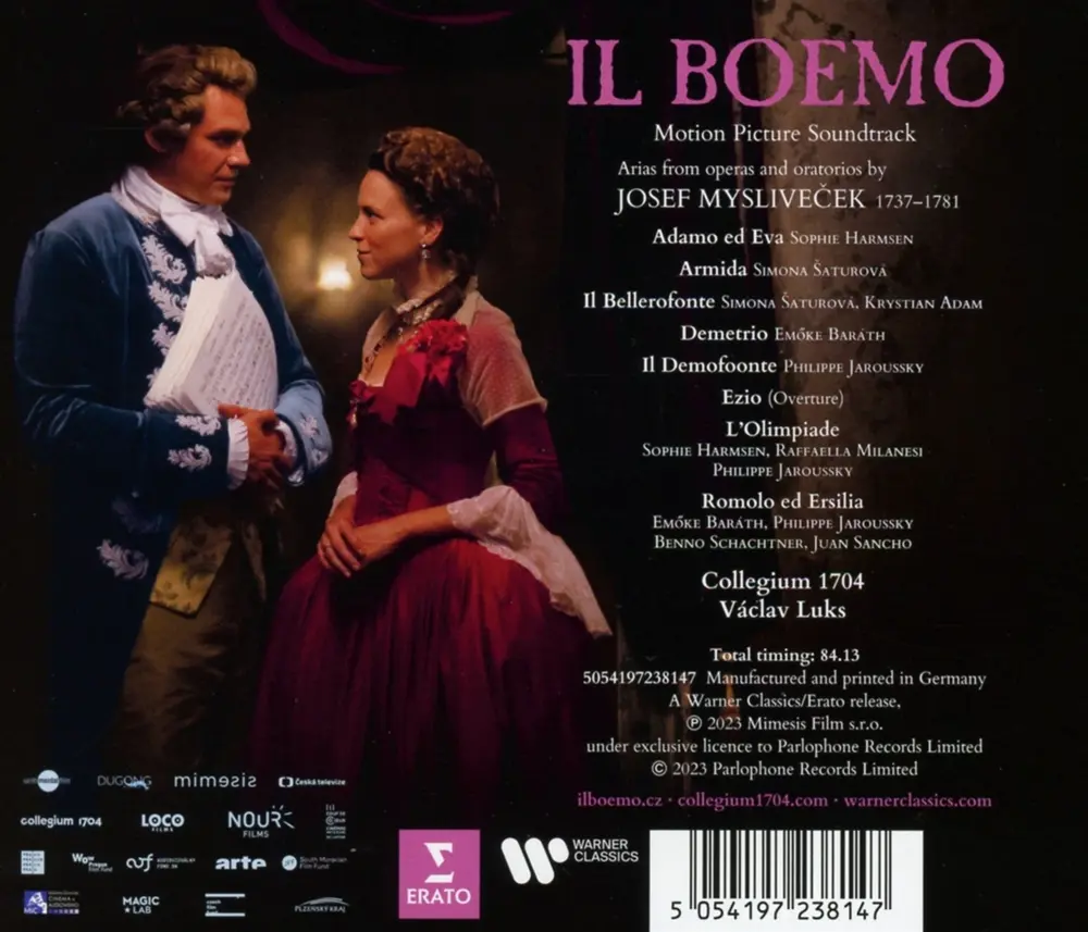 IL BOEMO (J.MYSLIVECEK FILM) OST