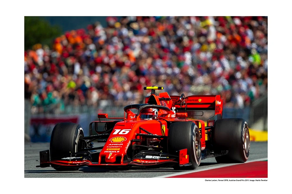 Charles Leclerc, Ferrari SF90, VC Rakúska 2019