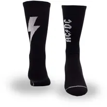 Unisex Crew Socks: Bolt (Black) (UK Size 6.5 - 11) thumbnail