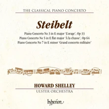CD STEIBELT: PIANO CONCERTOS NOS. 3, 5 & 7 HYPERION C