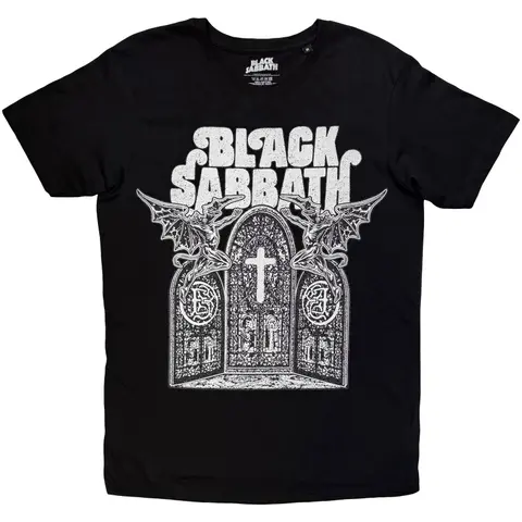 Unisex T-Shirt: Church Windows (Black)