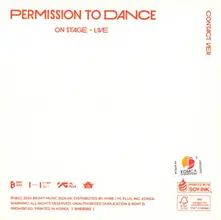 PERMISSION TO DANCE... thumbnail