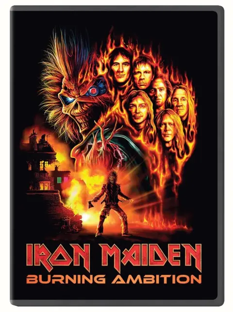DVD  - IRON MAIDEN: BURNING AMBITION