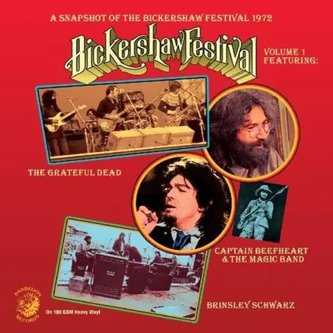 A SNAPSHOT OF THE BICKERSHAW FESTIVAL 1972 VOL 1 (FEATURING GRATEFUL DEAD)