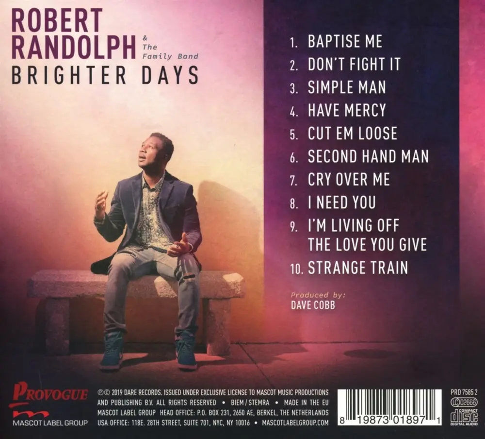 Robert Randolph and the Family Band – BRIGHTER DAYS (CD)