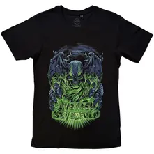 Avenged Sevenfold A7X, Tričko Dare to Die, Unisex, Čierna