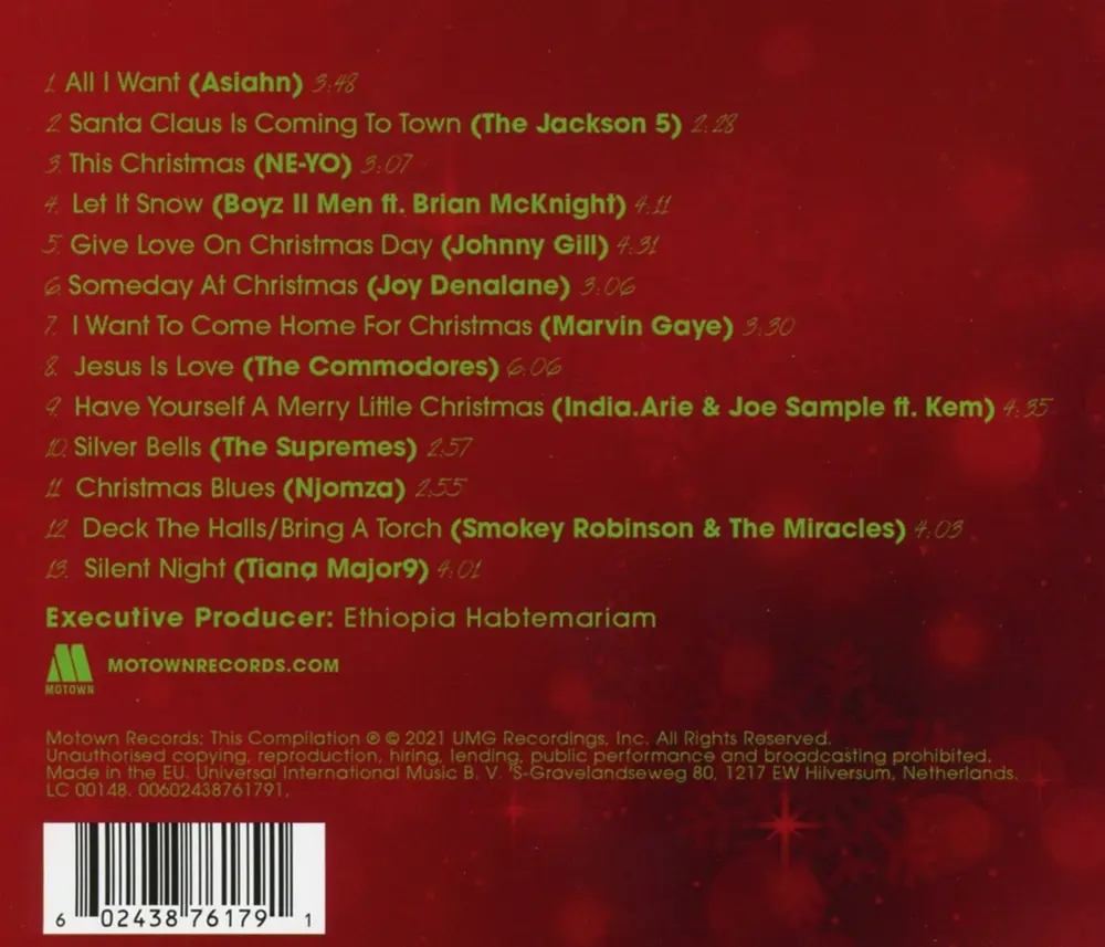 Various Artists – Christmas With Motown (CD)