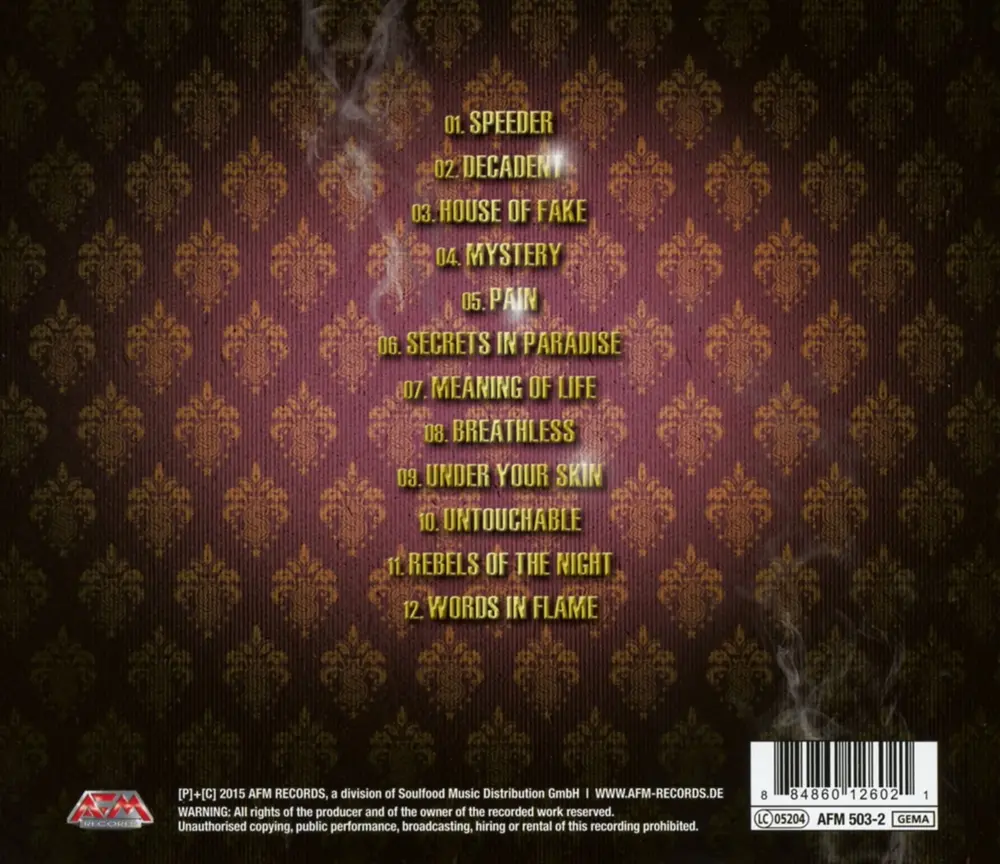 U.D.O. – Decadent (CD)
