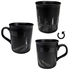 Hrnček Unboxed Mug: Abbey Road Crossing Matte (Black)