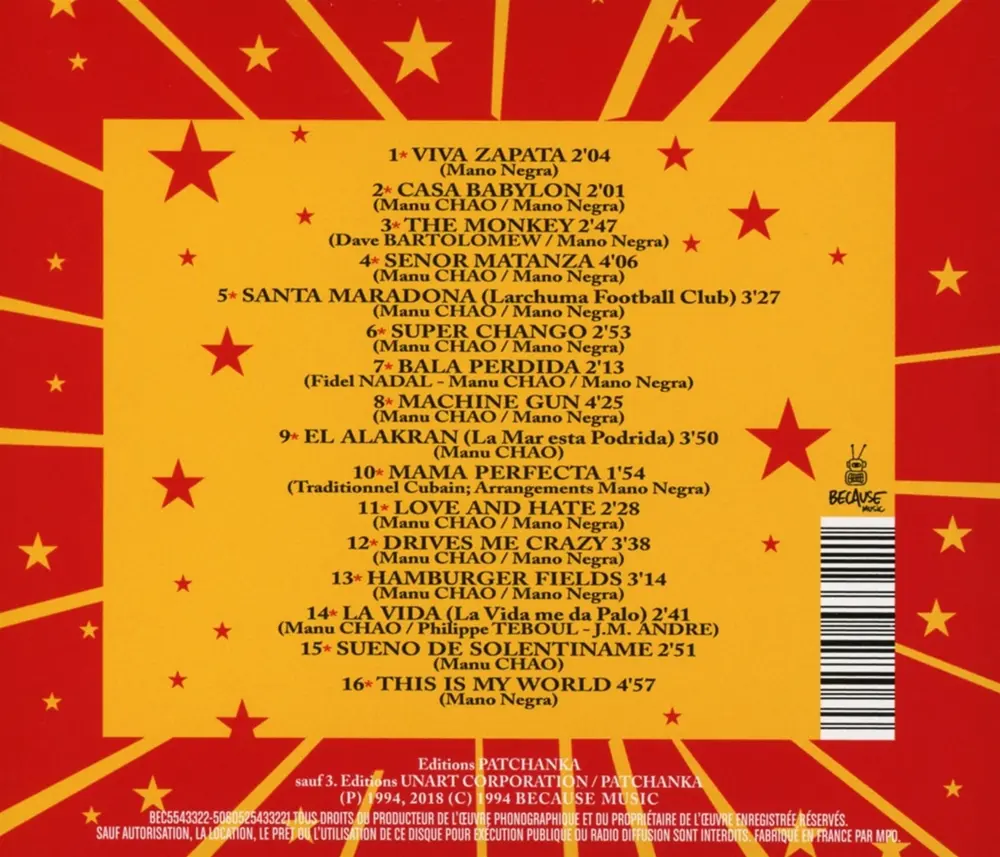 Mano Negra – CASA BABYLON (CD)