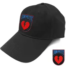 Tom Petty & The Heartbreakers, Šiltovka Heart Break, Unisex, Čierna