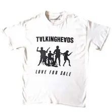 Talking Heads, Tričko Love For Sale, Unisex, Biela