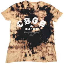 CBGB, Tričko Classic Logo, Unisex, Hnedá