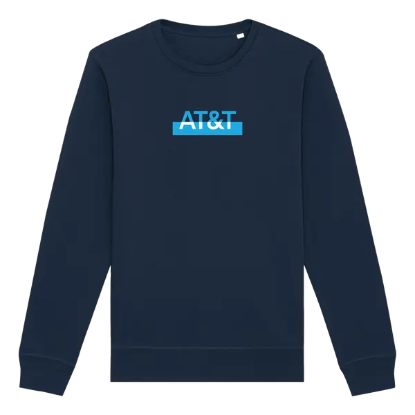 Team colors – Crewneck AT&T Linear Edition crewneck, Unisex, Navy