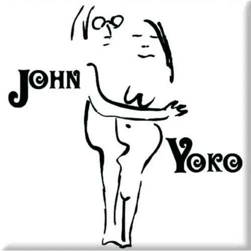 John Lennon – John & Yoko On White (Magnetka)